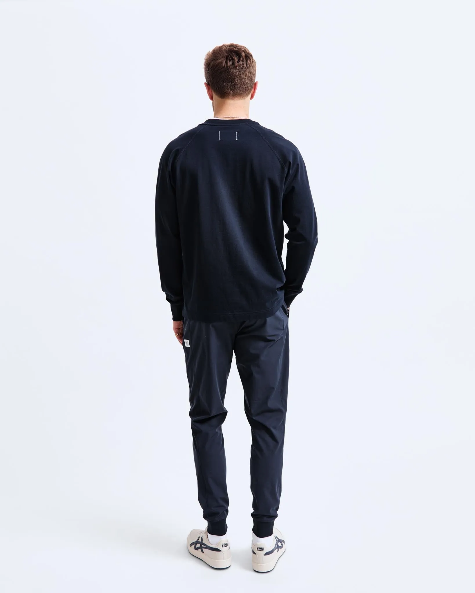 Stretch Warp Knit Coach's Slim Jogger