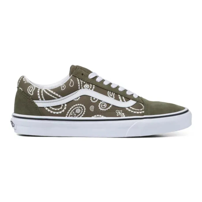 Vans Old Skool Peace Paisley - Grape Leaf / True White