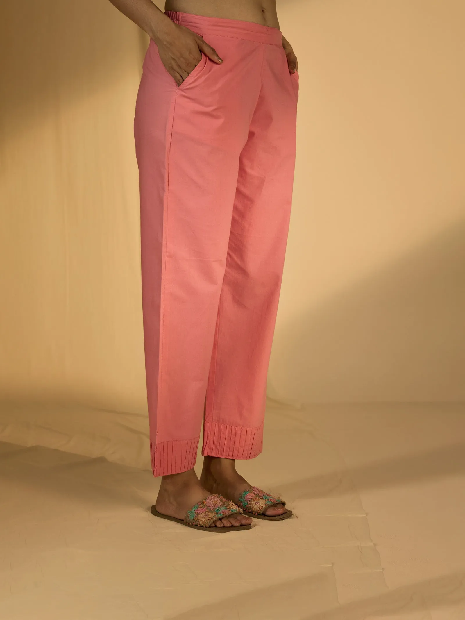 Willow Cotton Straight Pant