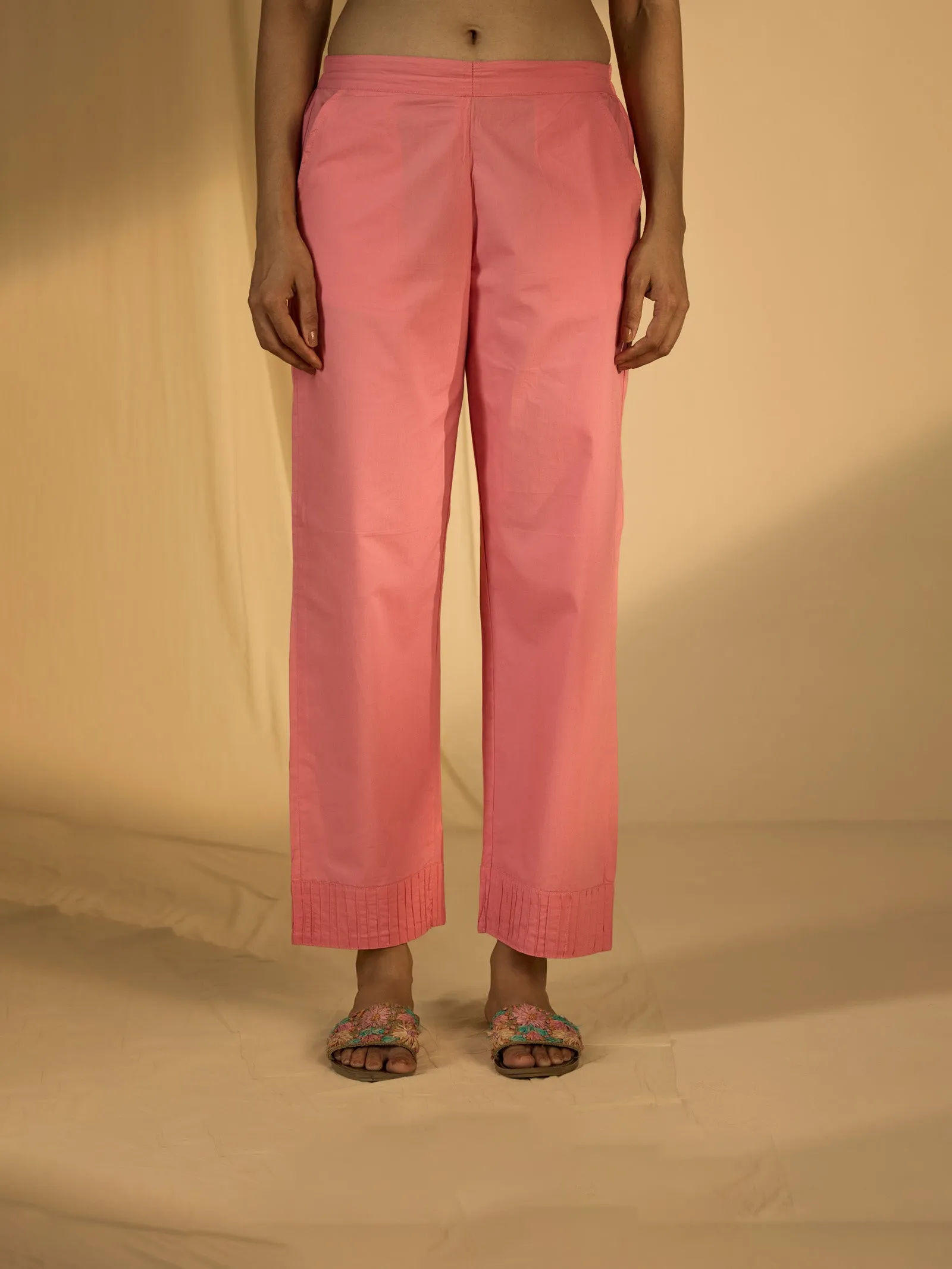 Willow Cotton Straight Pant