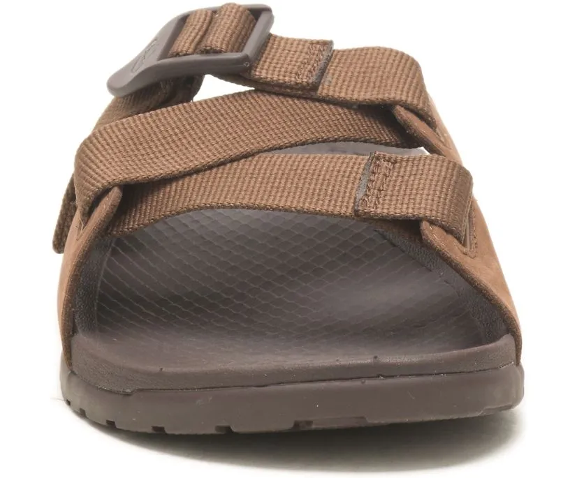 Women's Chaco Lowdown Leather slide Color: Otter