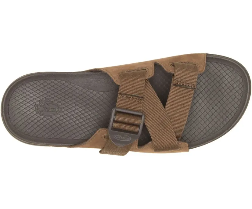 Women's Chaco Lowdown Leather slide Color: Otter