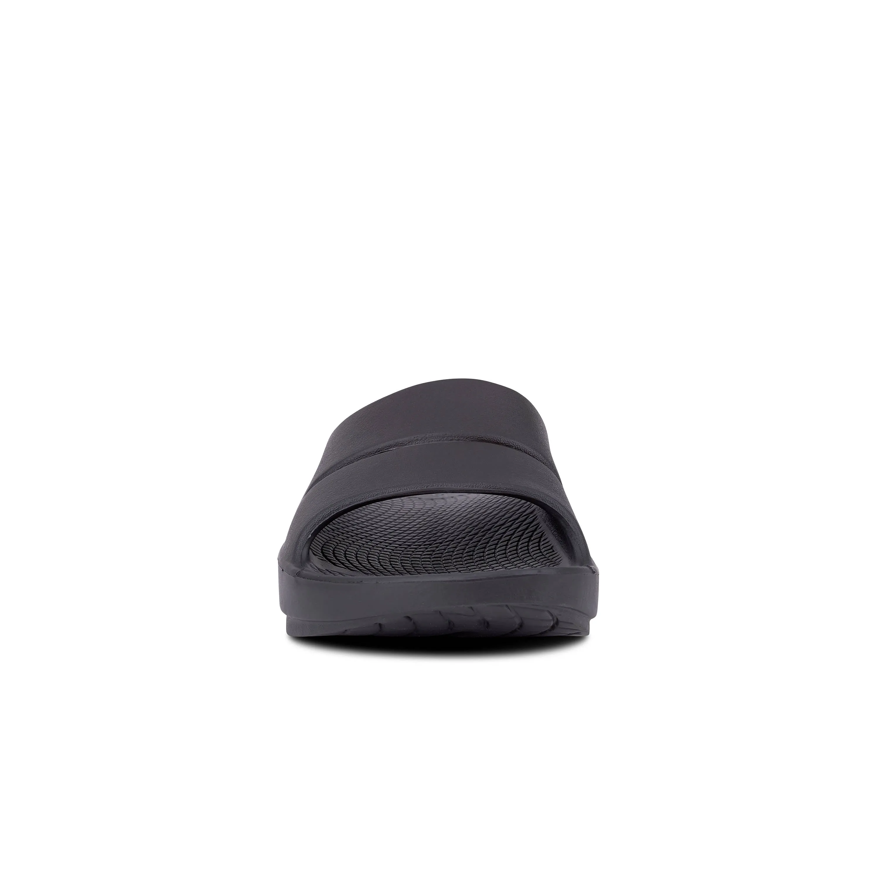 Women's Oofos OOahh Slide Color: Black