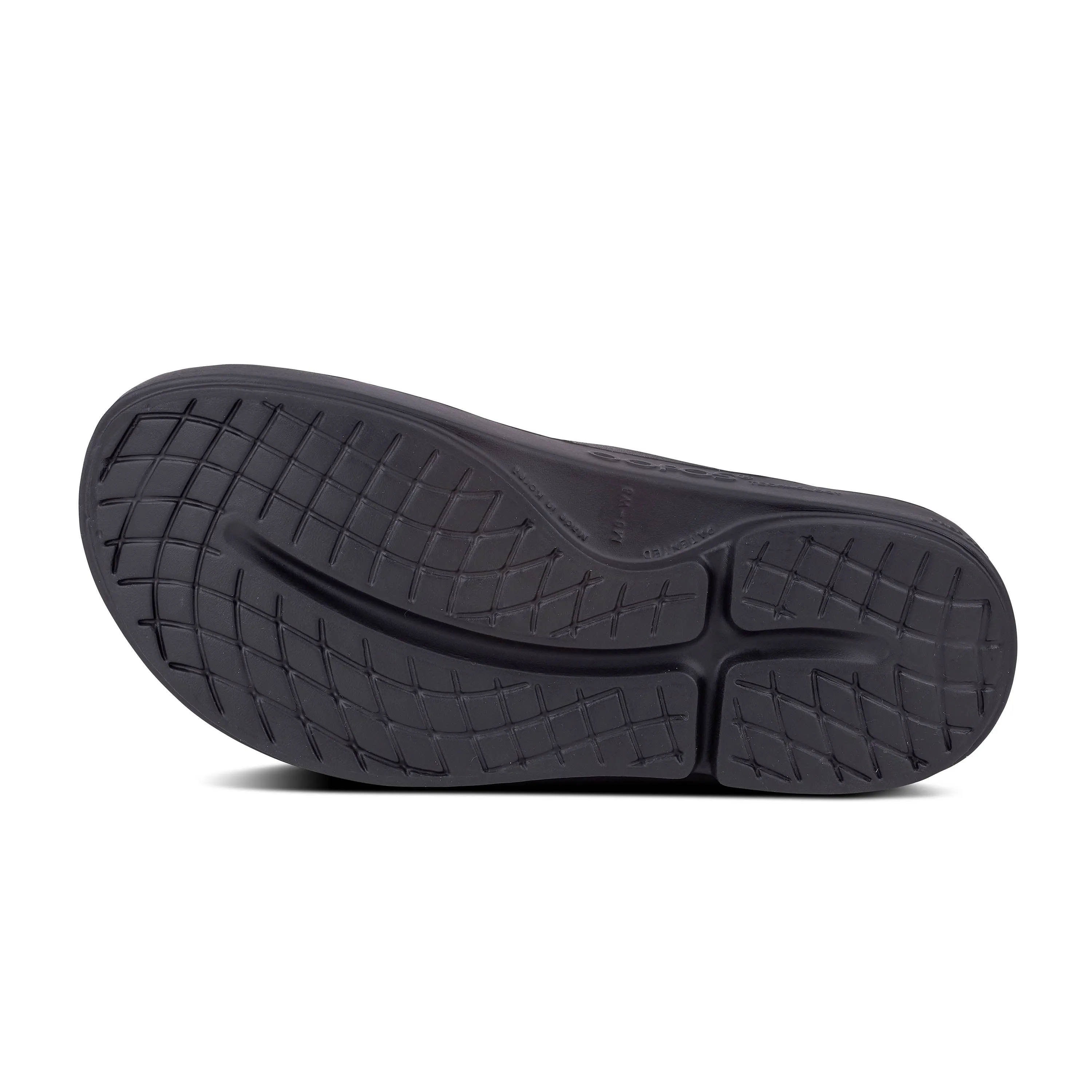 Women's Oofos OOahh Slide Color: Black