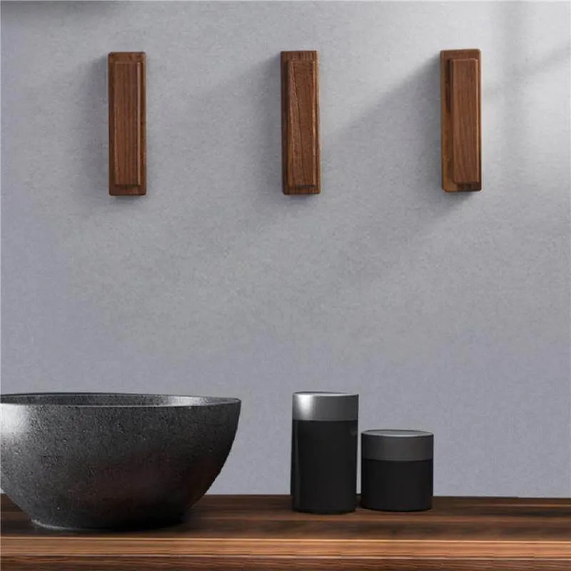 Wooden Towel Holder Hooks