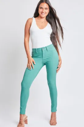 Ximena - Mid-Rise Skinny Pants - Sea Green - Exclusively Online