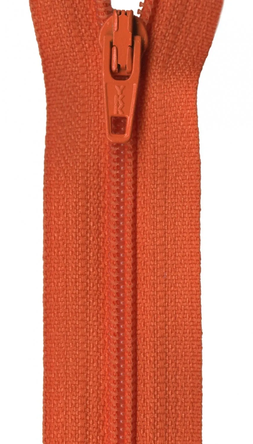 Ziplon Regular Zipper in Burnt Orange